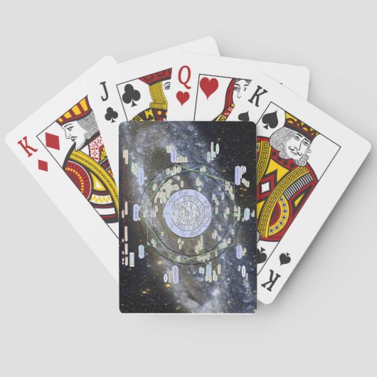 Andromeda Playing Cards Pokerkaarten (Achterkant)