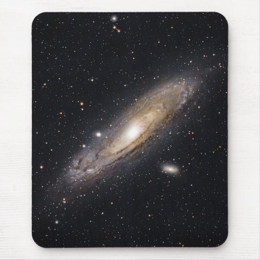 Andromeda-sterrenstelsel | Ruimtestfotografie Muismat (Voorkant)