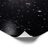Andromeda-sterrenstelsel | Ruimtestfotografie Perfect Poster (Hoek)