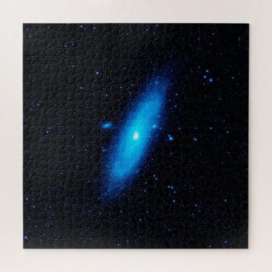 Andromeda sterrenstelsel ruimtewetenschap astronom legpuzzel (Horizontaal)