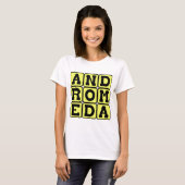 Andromeda, sterrenstelsel t-shirt (Voorkant volledig)