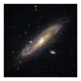 Andromeda-sterrenstelsel wanddecoratie | Diepe rui