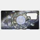 Andromeda telefoonhoesje samsung galaxy hoesje (Achterkant horizontaal)