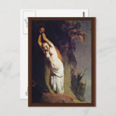 Andromeda. van Rembrandt Van Rijn (beste kwaliteit Briefkaart (Voorkant / Achterkant)