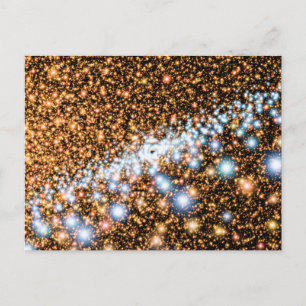 Andromeda Zwart Gat Blauwe Sterren - Kunstenaarsco Briefkaart