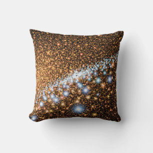 Andromeda Zwart Gat Blauwe Sterren - Kunstenaarsco Kussen