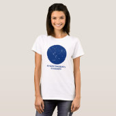 Andromedan Starseed T-shirt | Blue Galactic T-shir (Voorkant volledig)