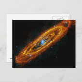 Andromeda's Briefkaart voor sterren (Voorkant / Achterkant)
