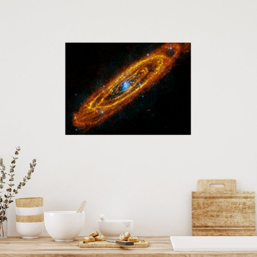 Andromeda's Poster voor sterren (Keuken)