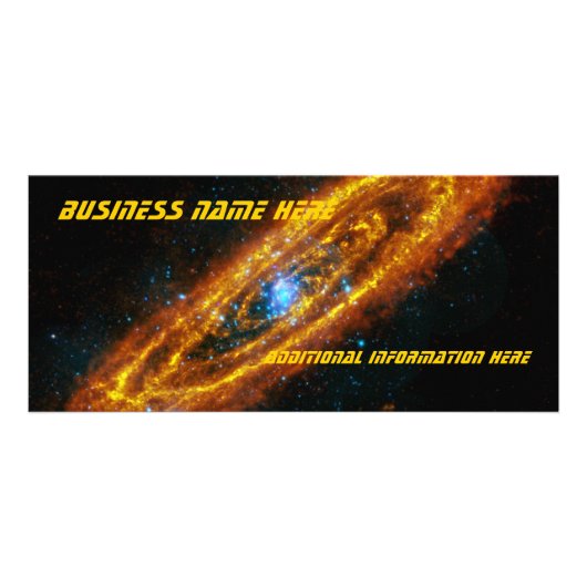 Andromeda's Stars 2012 Calendar Business Rack Kaar Reclamekaart (Voorkant)