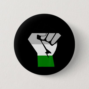 Androphilia Pride Flag Resist Androphilia Ronde Button 5,7 Cm