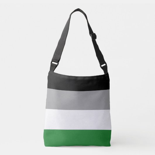 Androphilia Pride Vlag Crossbody Tas (Voorkant)