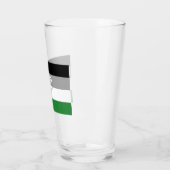 Androphilia Pride-vlag en symbool Glas (Links)