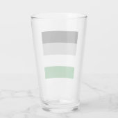 Androphilia Pride Vlag Glas (Achterkant)