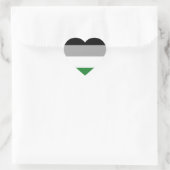 Androphilia Pride Vlag Hart Sticker (Tas)