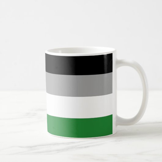 Androphilia Pride Vlag Koffiemok (Rechts)