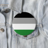 Androphilia Pride Vlag Ronde Button 4,0 Cm (In situ)