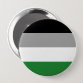 Androphilia Pride Vlag Ronde Button 4,0 Cm (Voorkant /achterkant)