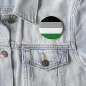Androphilia Pride Vlag Ronde Button 5,7 Cm (In situ)