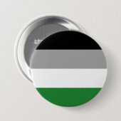 Androphilia Pride Vlag Ronde Button 7,6 Cm (Voorkant /achterkant)