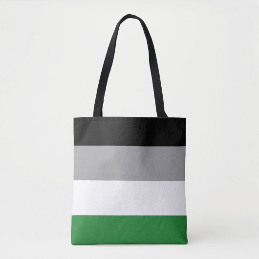 Androphilia Pride Vlag Tote Bag (Voorkant)