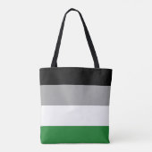 Androphilia Pride Vlag Tote Bag (Achterkant)