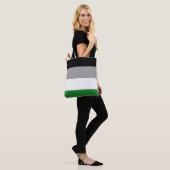 Androphilia Pride Vlag Tote Bag (Op model)