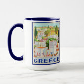 Andros Greece set-set of acht verschillende mokken (Links)