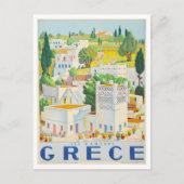 Andros, Griekenland, Reisposter Briefkaart (Voorkant)