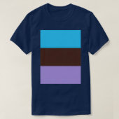 Androsexual Flag T-shirt (Design voorkant)