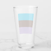 Androsexuele Pride-vlag Glas (Achterkant)