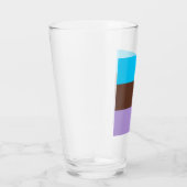 Androsexuele Pride-vlag Glas (Rechts)