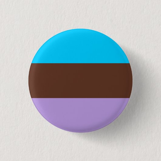 Androsexuele Pride-vlag Ronde Button 3,2 Cm (Voorkant)