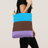 Androsexuele Pride-vlag Tote Bag (Dichtbij)