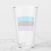 Androsexuele trots glas (Achterkant)