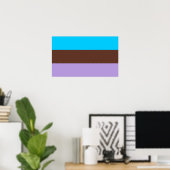 Androsexuele trots poster (Thuiskantoor)