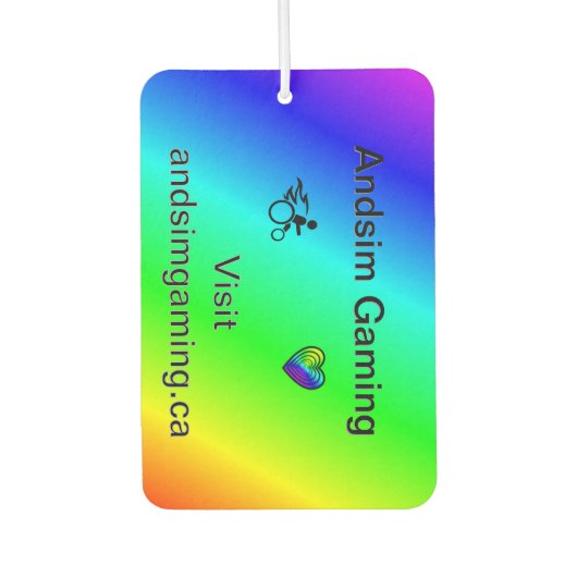 Andsim Gaming  Luchtverfrisser (Voorkant)