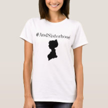 #AndSisterhood Vrouwen rechten T-shirt voor vrouwe