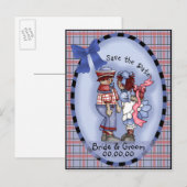 Andy & Annie, Save the Date, Briefkaart (Voorkant / Achterkant)