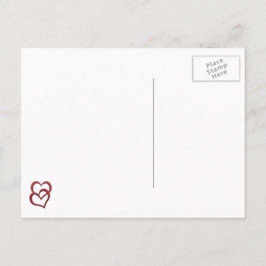 Andy & Annie, Save the Date, Briefkaart (Achterkant)