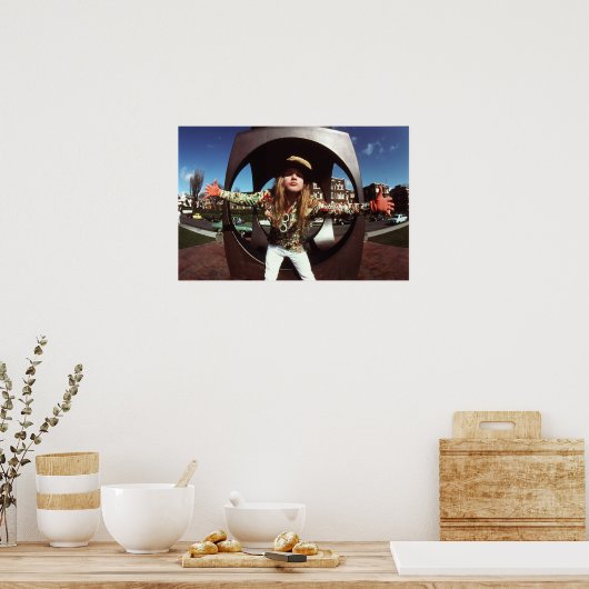 Andy Arms Outstretched Poster (Keuken)