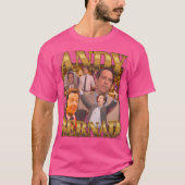 Andy Bernard Classic Bootleg Vibes T-shirt (Voorkant)