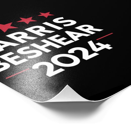 Andy Beshear 2024 Harris Beshear 202 Foto Afdruk (Hoek)