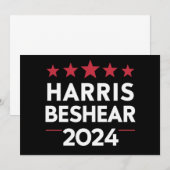 Andy Beshear 2024 Harris Beshear 202 Kaart (Voorkant / Achterkant)