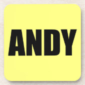 Andy Bier Onderzetter (Voorkant)