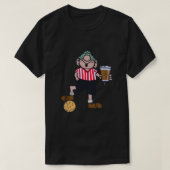 ANDY CAPP RED AND WHITE FOOTBALL SHIRT  (Design voorkant)