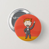 Andy Dancing Button (Voorkant /achterkant)
