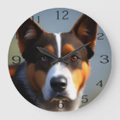 Andy de Australische blauwe heler, Grote Klok (Voorkant)