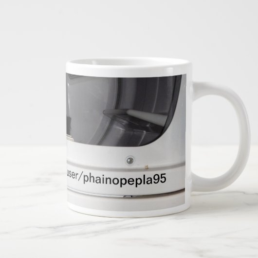 Andy de Perzische kat slaapt graag in de droger. Grote Koffiekop (Rechts)