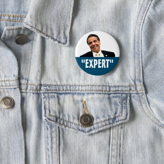 Andy "expert" Cuomo Ronde Button 5,7 Cm (In situ)